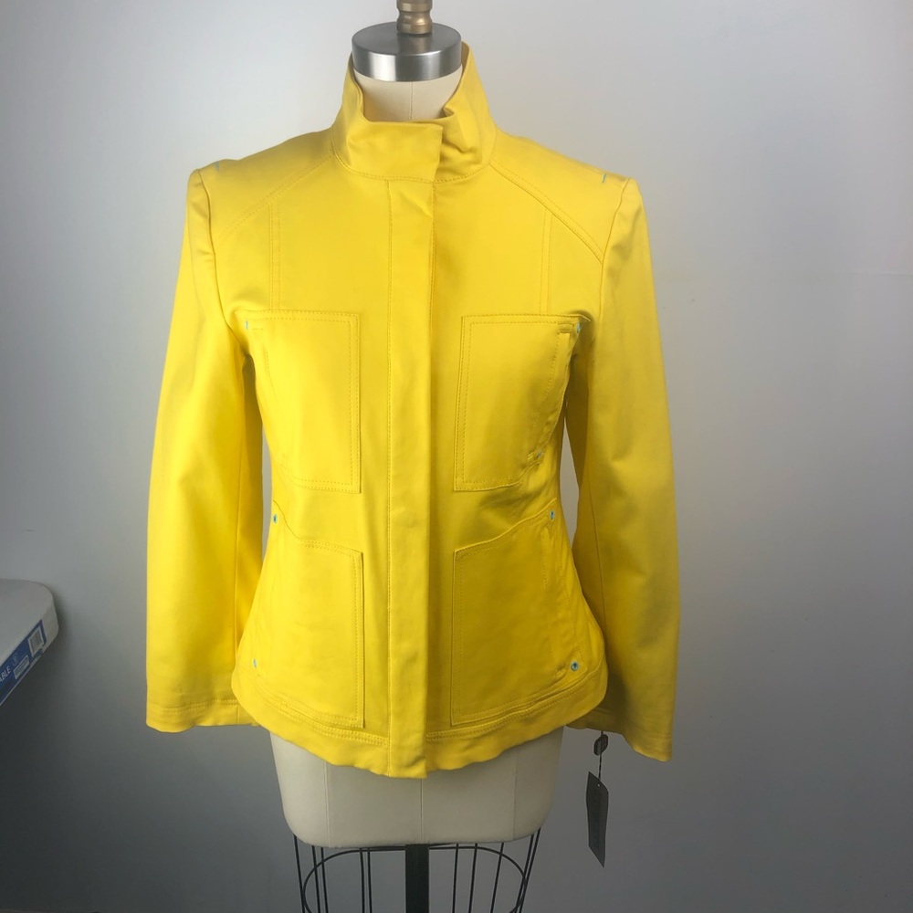 Kenneth Cole reaction women jacket size-S/yellow